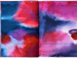 Das Buch Hiob, 26. Kapitel, Pigmenttusche auf Btten, 53 x 40 cm, 16 Seiten